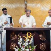  سینٹ جیوڈز پیرش کراچی میں نئے تعمیر شدہ مقدس آگنیشئس چرچ کی رسم تقدیس ادا کر دی گئی۔ 