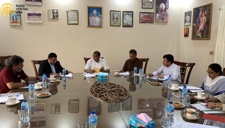 ریڈیو ویریتاس ایشیا اْردوسروس کے بورڈ ممبران کا سالانہ اجلاس