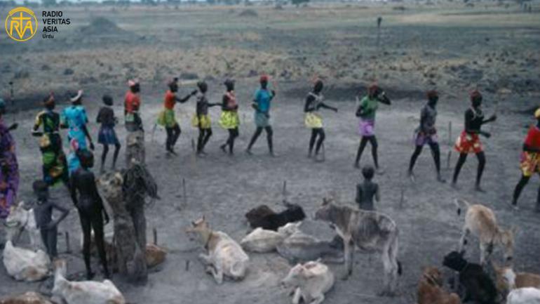 جنوبی سوڈان کے ڈنکا قبائل میں نئی دلہن کی عزت و مقام