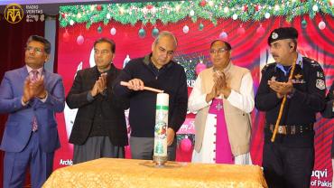 کرسمس کے پُرمسرت موقع پر بین المذاہب ہم آہنگی کے فروغ کے لیے ایک خصوصی تقریب کا انعقاد