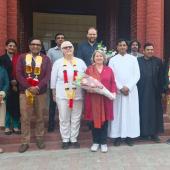  آئرلینڈ کی سفیر محترمہ مریم او’نیل اور ان کے وفد کا آرچ ڈایوسیس آف لاہور کا وزٹ