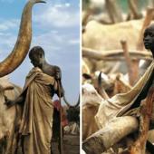 جنوبی سوڈان کے ڈنکا قبائل میں نئی دلہن کی عزت و مقام